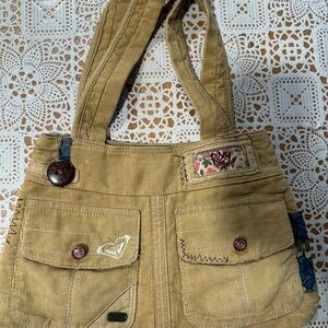 Roxy Corduroy Tote Bag